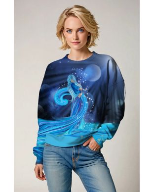 Aquarius Starlight Blue Unisex Sweatshirts
