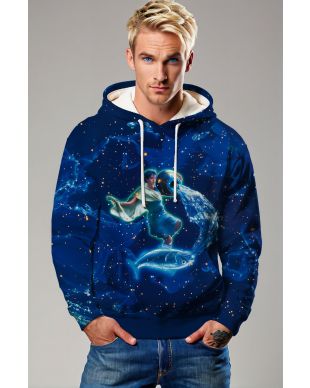 Aquarius Flow Dynamic Blue Hoodies for All
