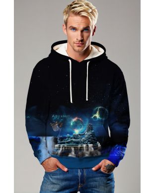 Aquarius Starlight Blue Hoodies for All