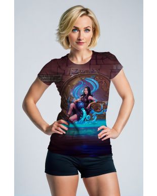 Aquarius Myth Alcmene Unisex T-Shirt in Purple