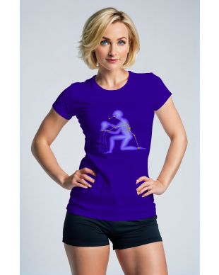 Aquarius Guardian Hephaestus Unisex T-Shirts in Vibrant Purple
