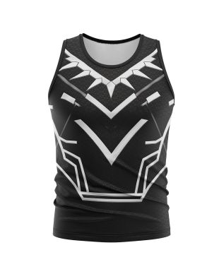 Black Panther Cosplay Marvel Tank Top