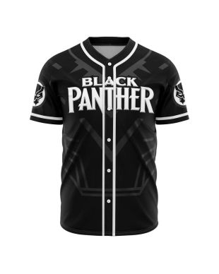 Black Panther Marvel Baseball Jersey