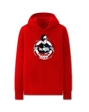 Captain America Solid Color Cool Command Marvel Inspired Hoodie Solid