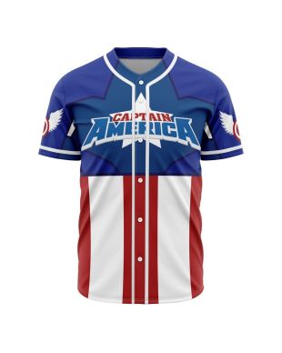 Captain America Baseball Jersey