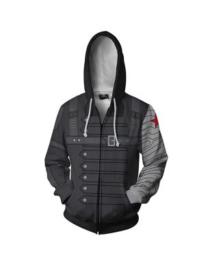 Captain America Captain America Winter S Marvel Inspired Hoodie