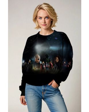 Black Avengers Hero Squad Sweatshirt