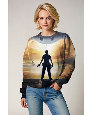 Outpost Sentinel Crewneck – Burnished Sky Series