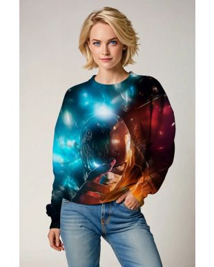 The Flash Crewneck Sweatshirt – Cinematic Lightning Run