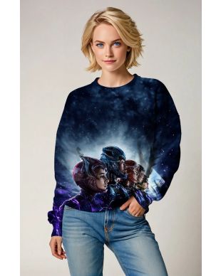 Power Rangers Cosmic Crewneck Sweatshirt – Heroes of the Galaxy