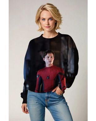 Spider-Man Crewneck – Cinematic Vigilance