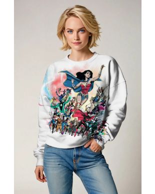 Wonder Woman Heroes Crewneck – Legendary Alliance