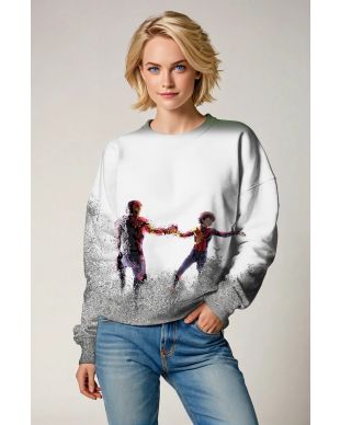 Iron Man & Spider-Man End Scene Crewneck Sweatshirt