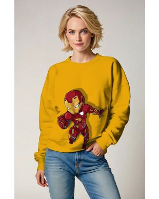 Mini Stark Crewneck – Hero Mode Activated Sweatshirt