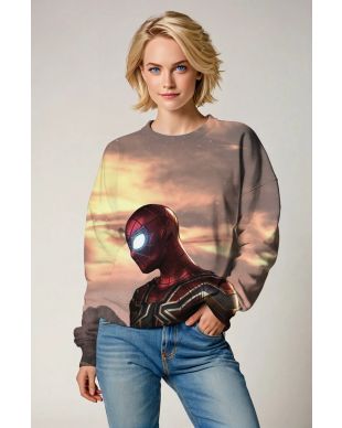 Sunset Resolve Sweatshirt – Iron Spider’s Silent Watch