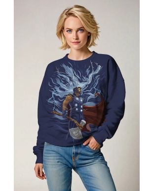 Thunderstorm Deity Sweatshirt – Lightning Within