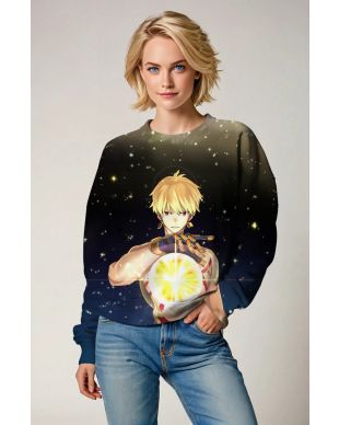Gilgamesh Cosmic Crewneck Sweatshirt