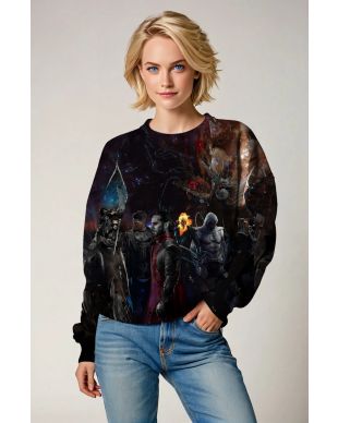 Midnight Sons by Agt Design Crewneck Sweatshirt