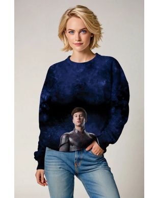 The Druig Sweatshirt brings the powerful Eternals hero to life with an intense