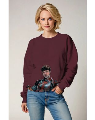 The Druig Sweatshirt brings the power of the Eternals to your wardrobe