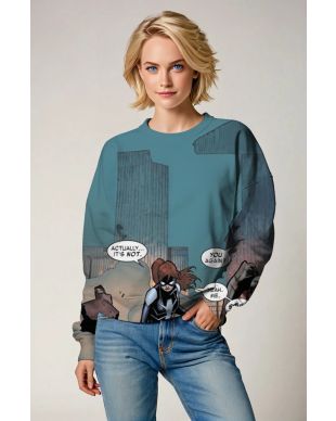 Unleash your inner hero with the Spider-Girl Sweatshirt