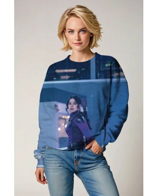 Dark Kate Bishop / Hawkeye Sweatshirt – Heroic Elegance