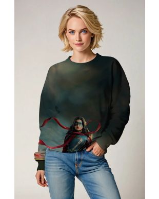 Kamala Khan / Ms. Marvel Sweatshirt – Empowering Heroic Style