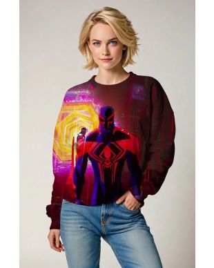 Miguel O’Hara Sweatshirt – Spider-Man 2099 in Action