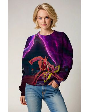 Hobie Brown Sweatshirt – Spider-Punk Rock Vibes