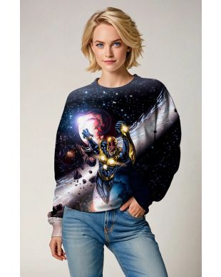 Richard Rider Crewneck Sweatshirt – Nova soaring through space