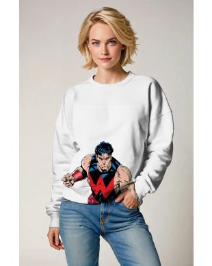 Simon Williams / Wonder Man Sweatshirt - Classic White