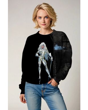 Silver Sable Sweatshirt - Dark Night Edition