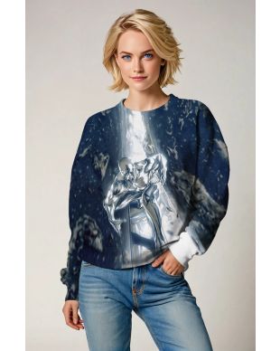 Silver Surfer (Norrin Radd) Sweatshirt - Cosmic Power Unleashed