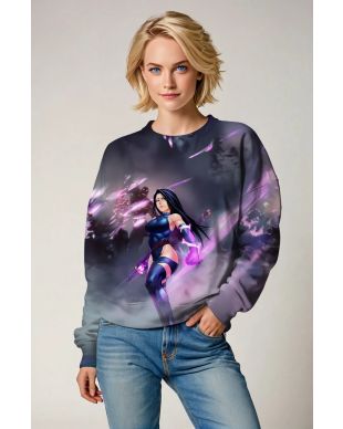 Psylocke (Betsy Braddock) Sweatshirt - Channel Psychic Power