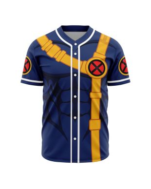 Cyclops X-Men Marvel Baseball Jersey