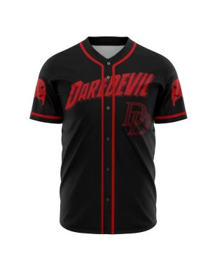 Daredevil Marvel Baseball Jersey