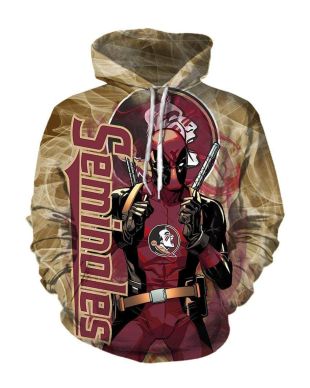 Pullover Yellow Deadpool Florida State S Hoodie Yellow