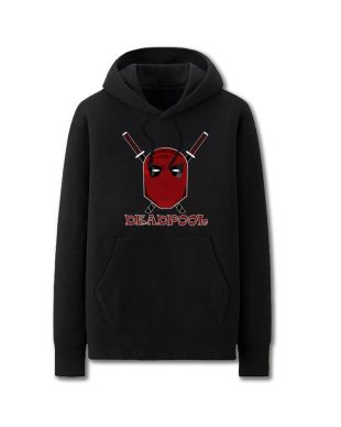 Solid Color Cool Deadpool Mercenary Deadpool Hoodie Solid