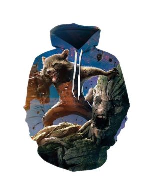 Galaxy Guard Anime Hoodie Comfort Wear Unisex