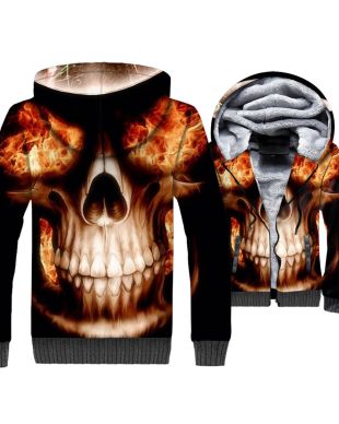 Ghost Rider Series Terro Hoodie Everyday Wear Classic Fit