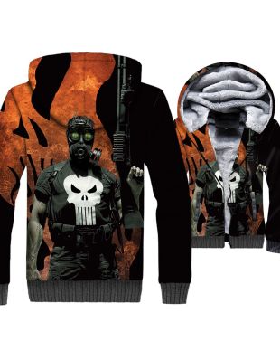 Ghost Rider Series White Hoodie White