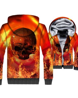 Ghost Rider Skull Series Hoodie Unisex Streetwear