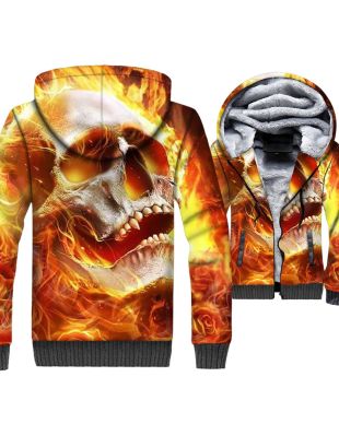 Ghost Rider Skull Series Hoodie Unisex Comfort Wear