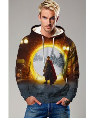 Black Doctor Strange Pullover Hoodie – Mystic Arts Streetwear