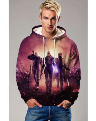 Warlight Brotherhood Hoodie – Crimson Storm Edition