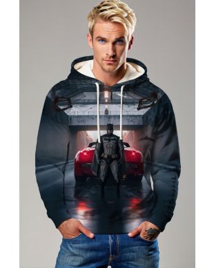 Dark Pursuit – Charcoal Black Pullover Hoodie