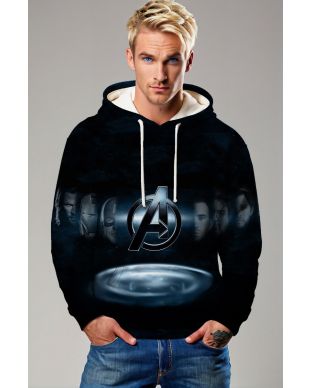 Avengers Shadow Alliance Pullover Hoodie – Cinematic Team Edition