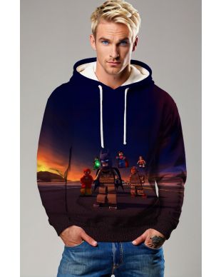 LEGO Justice League Hoodie – Sunset Hero Squad