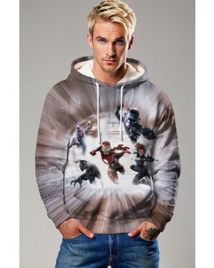 Avengers Velocity Hoodie – Heroes in Full Charge