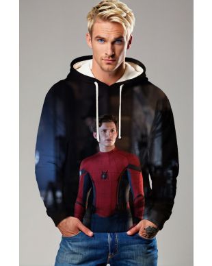 Spider-Man Hoodie – Hero in the Shadows